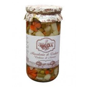 ROSARA Macedonia de verduras frasco 660 grs